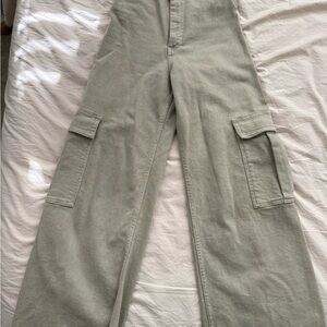 Zara Sage Green Trousers